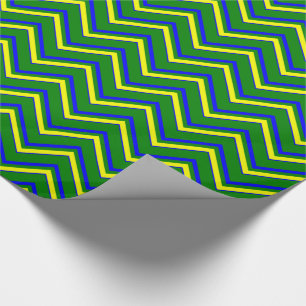 Primary Colours-CHEVRON 05-Gift Wrapping Paper