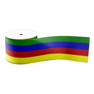 Primary Colours FAT STRIPES-Grosgrain Ribbon Grosgrain Ribbon