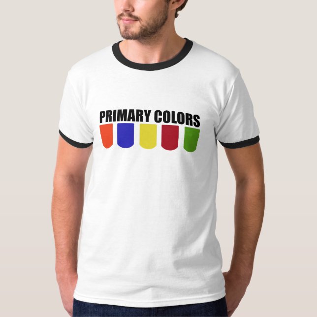 Primary Colours (guitar) T-Shirt (Front)