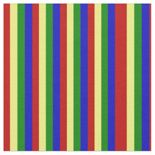 Primary Colours Skinny Stripes FABRIC