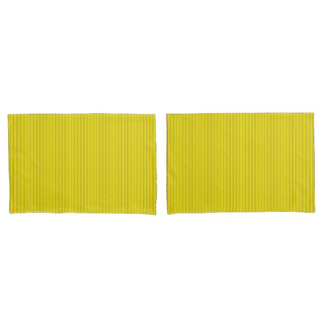 Primary Colours-Stripes 05-Pillow Case Set Pillowcase (Front-Set)