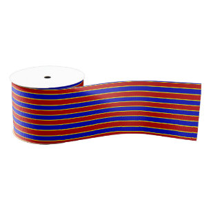 Primary Colours STRIPES 08-Grosgrain Ribbon Grosgrain Ribbon