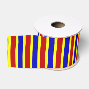 Primary Colours STRIPES 09-Grosgrain Ribbon Grosgrain Ribbon