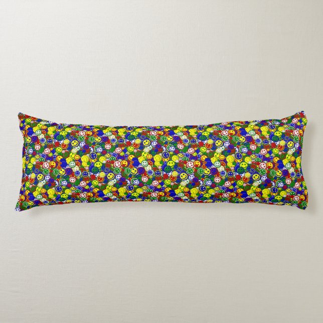 Primary Face Beads,GREEN-BODY PILLOW (Front)