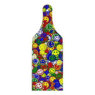 Primary Happy Face Beads,RED-CUTTING BOARD PADDLE