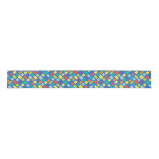 Primary Party Checkerboard Kid's   Grosgrain Ribbon