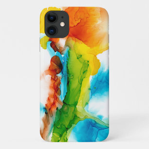 Primary Plume - Watercolors iPhone 11 Case