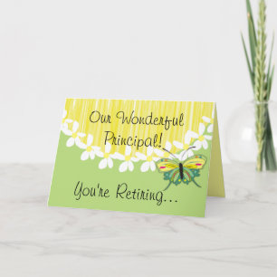 Primary School Retirement Card