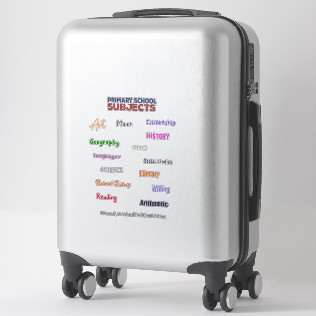 Primary School Subjects (Suitcase)