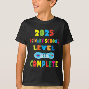 Primary School Year 6 Leaver 2025 - Gamer Level Co T-Shirt