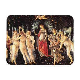 Primavera / Allegory of Spring by Botticelli Magnet