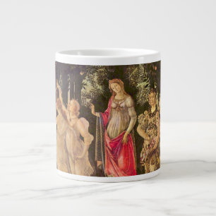 Primavera, Allegory of Spring by Sandro Botticelli Large Coffee Mug