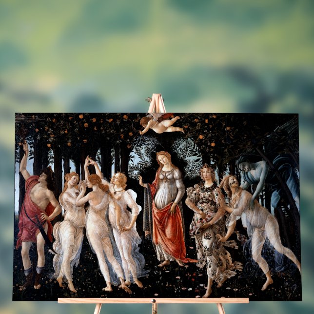 Primavera Botticelli Acrylic Sign (Neutral)