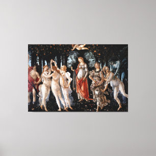 Primavera Botticelli Canvas Print