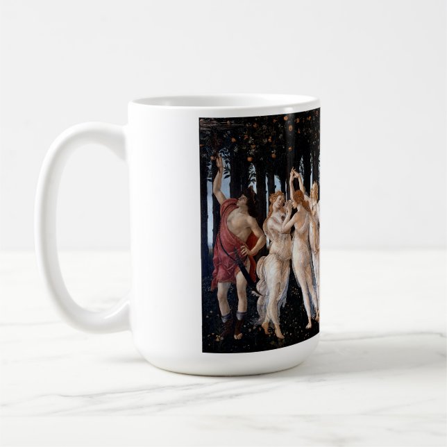 Primavera Botticelli Coffee Mug (Left)