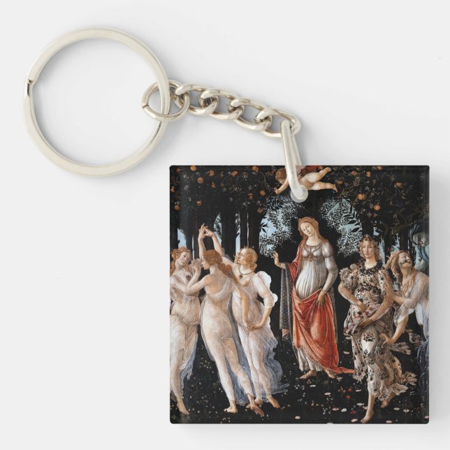 Primavera Botticelli Key Ring (Front)