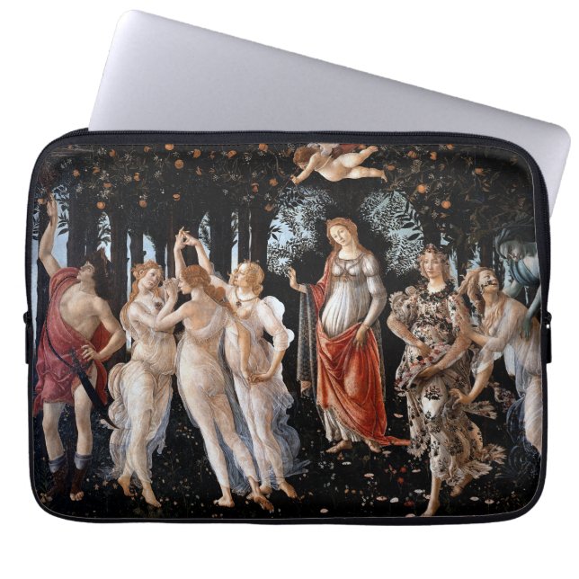 Primavera Botticelli Laptop Sleeve (Front)