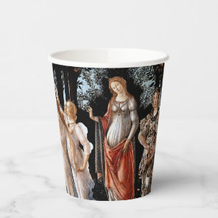 Primavera Botticelli Paper Cups