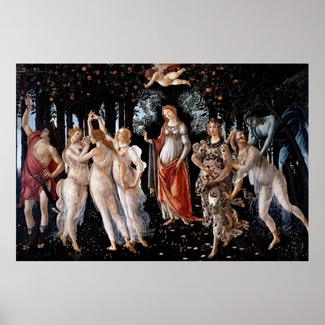 Primavera Botticelli Poster (Front)