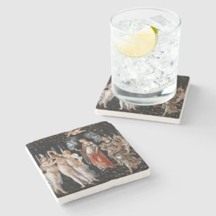 Primavera Botticelli Stone Coaster
