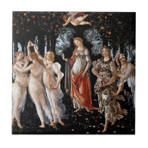 Primavera Botticelli Tile