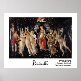 Primavera  by Botticelli Poster