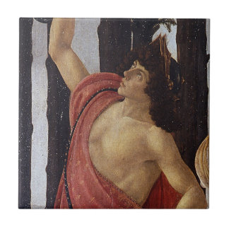 Primavera, Mercury detail by Sandro Botticelli Tile