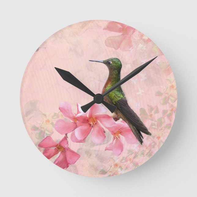 Primavera Rosa Clock (Front)