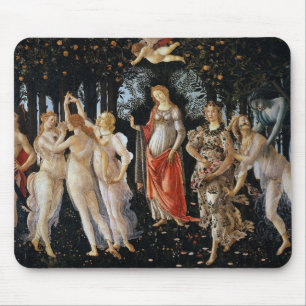 Primavera, Sandro Botticelli, 1482 Mouse Mat