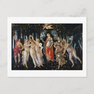 Primavera, Sandro Botticelli, 1482 Postcard