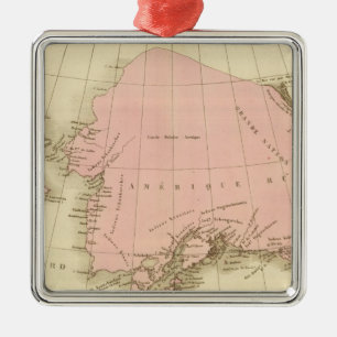 Prime meridians Washington and Paris Metal Tree Decoration