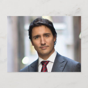 Prime Minister Justin Trudeau 2017 Postcard