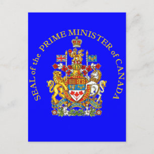 Prime Minister of Canada Postcard