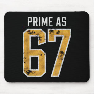 Prime Number As 67 Mouse Mat