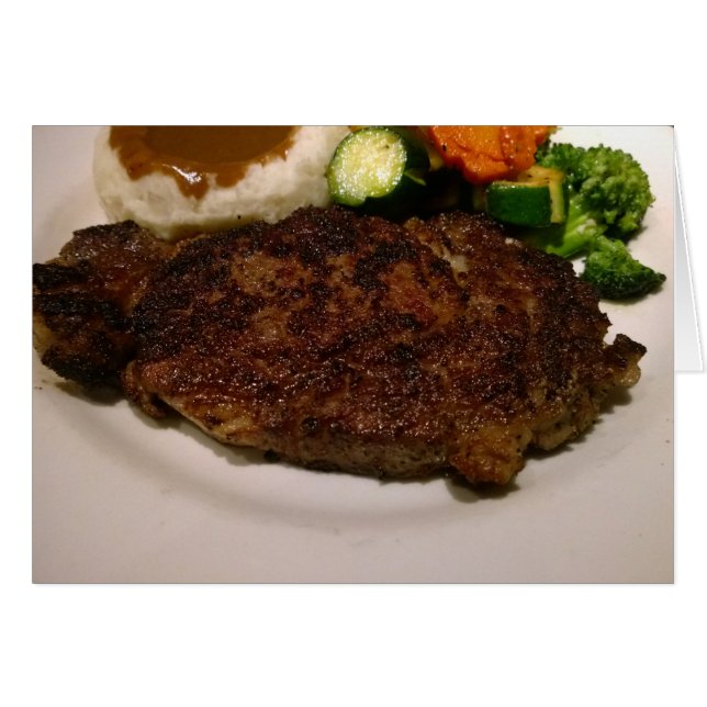 Prime Rib Steak Dinner (Front Horizontal)
