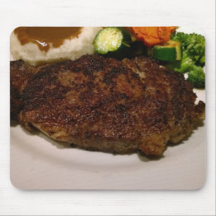 Prime Rib Steak Dinner Mouse Mat