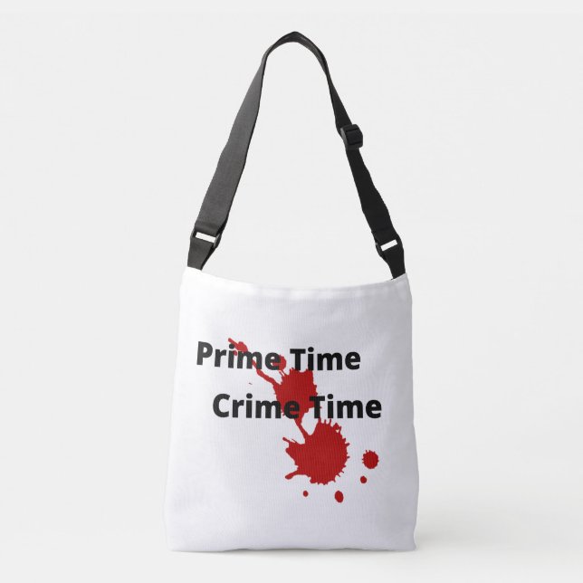 Prime Time Crime Time Should Tote Bag (Front)