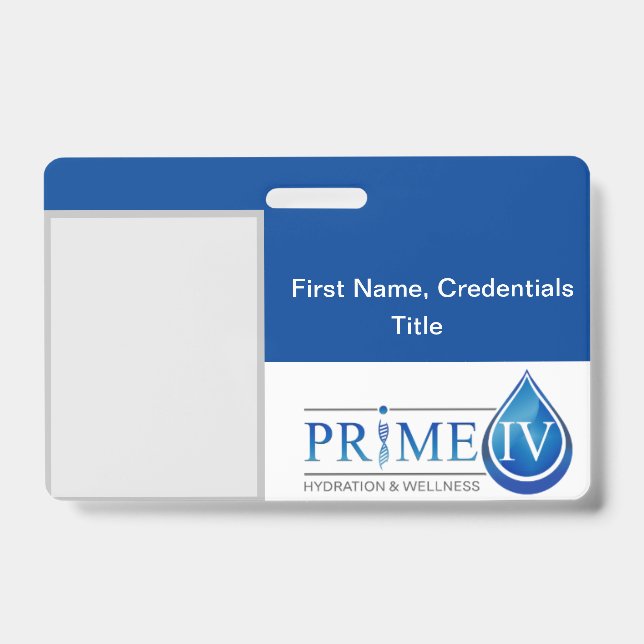 PrimeIV Badges ID Badge (Front)