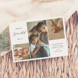 Primera Navidad Juntos Tarjeta Navideña de 4 Fotos Holiday Card<br><div class="desc">Esta tarjeta captura la magia de la Navidad en familia. El diseño presenta tres de sus fotos favoritas en la parte frontal. En la esquina superior izquierda, se lee “primera navidad juntos”. En la esquina inferior derecha, encontrará un saludo personalizado seguido del nombre de su familia. La parte trasera de...</div>