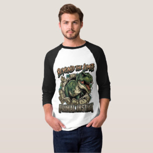 Primeval Neon Tiger Raglan Sleeve T-Shirt 🐅🔥🎨