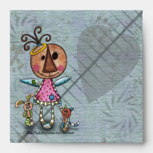 Primitive Angel Keeper of the Animals Envelope