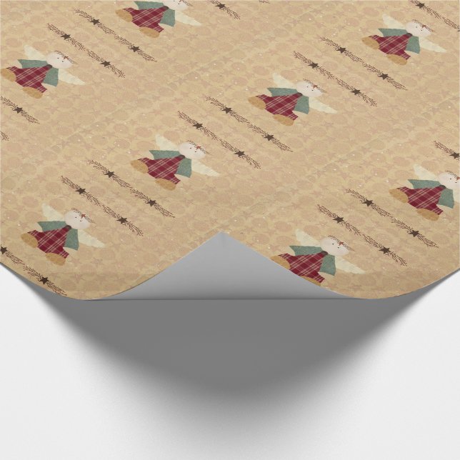 Primitive Angel Wrapping Paper (Corner)