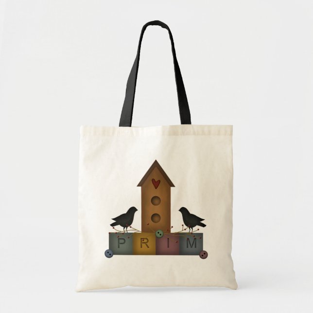 Primitive Birdhouse Bag (Front)