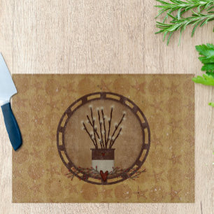 Primitive Branch Lights  Cutting Board