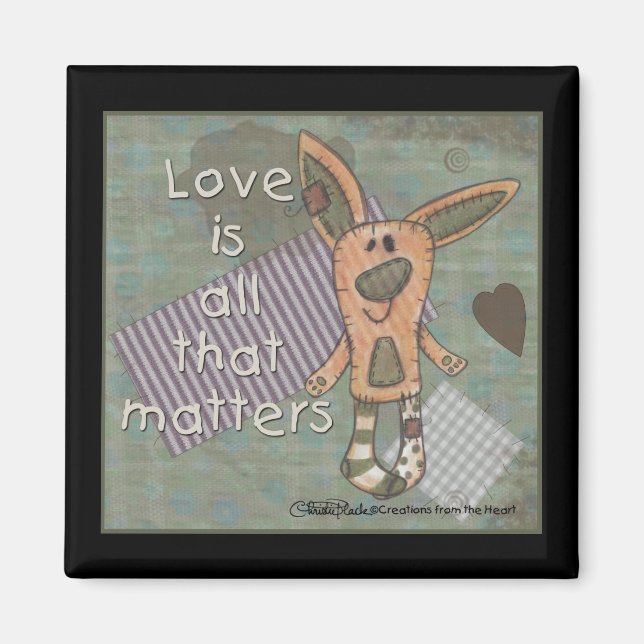 Primitive Bunny Magnet (Front)