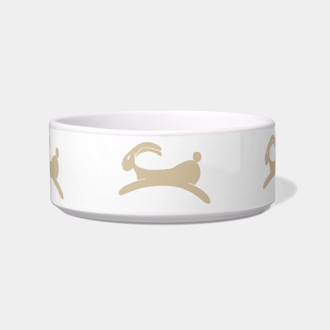 Primitive Bunny Rabbit Bowl (Front)