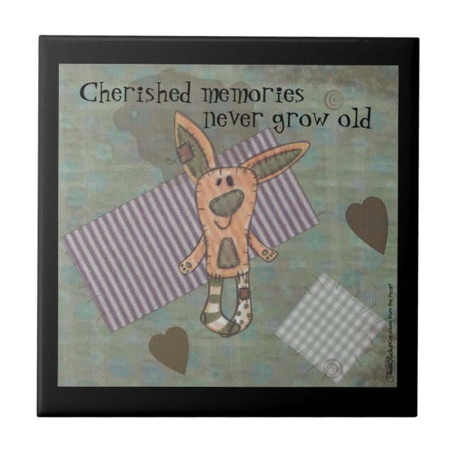 Primitive Bunny Tile (Front)