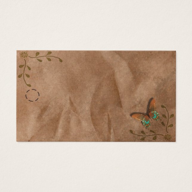 Primitive Butterfly Hang Tag (Front)