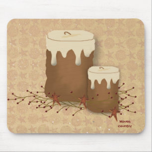 Primitive Candles Mousepad
