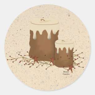 Primitive Candles Sticker